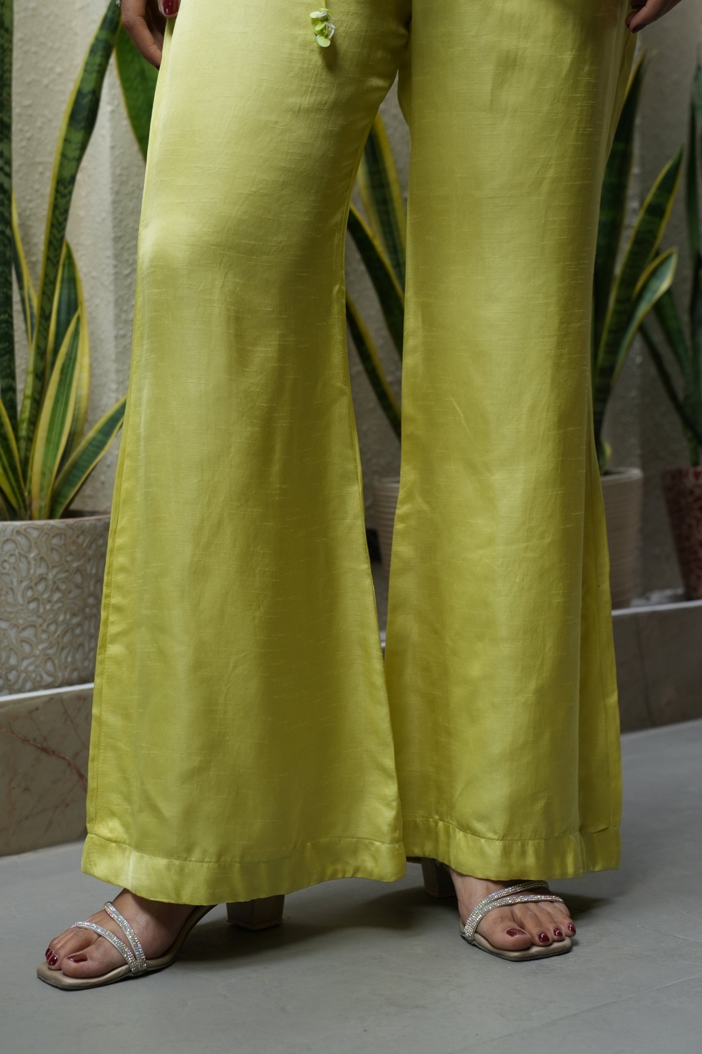 Lime bloom coord set